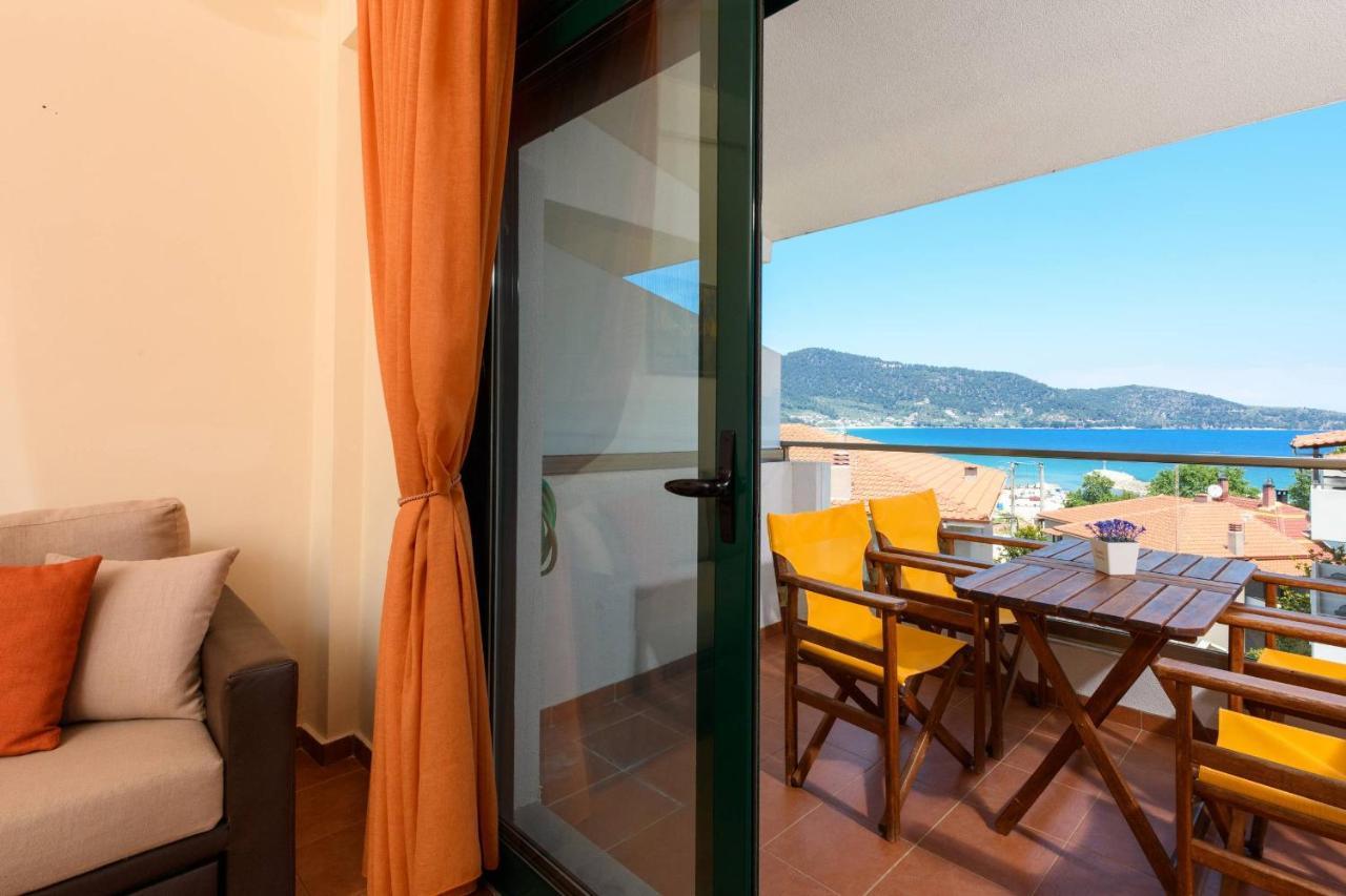Zoe'S Sea View Apartment Skala Potamia  Exterior foto